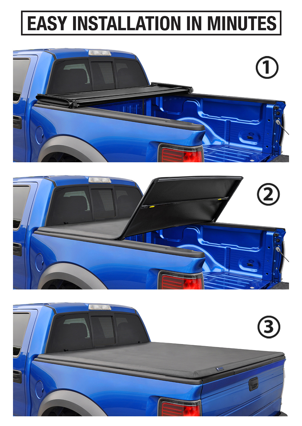 Tyger tri fold tonneau deals cover tacoma