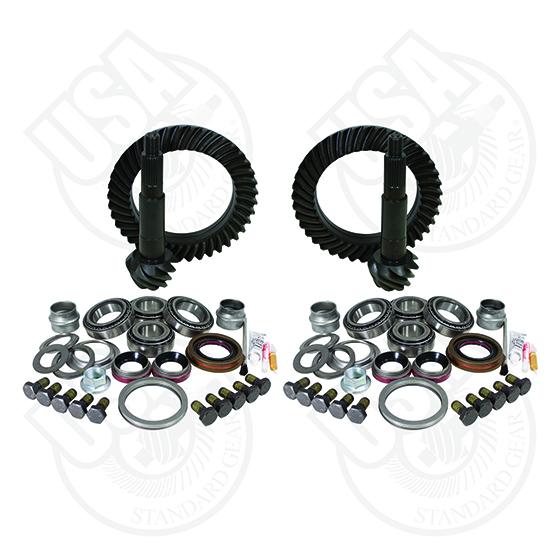 TJ Gear and Install Kit Package Jeep TJ Rubicon 4.56-5.13 Ratio USA